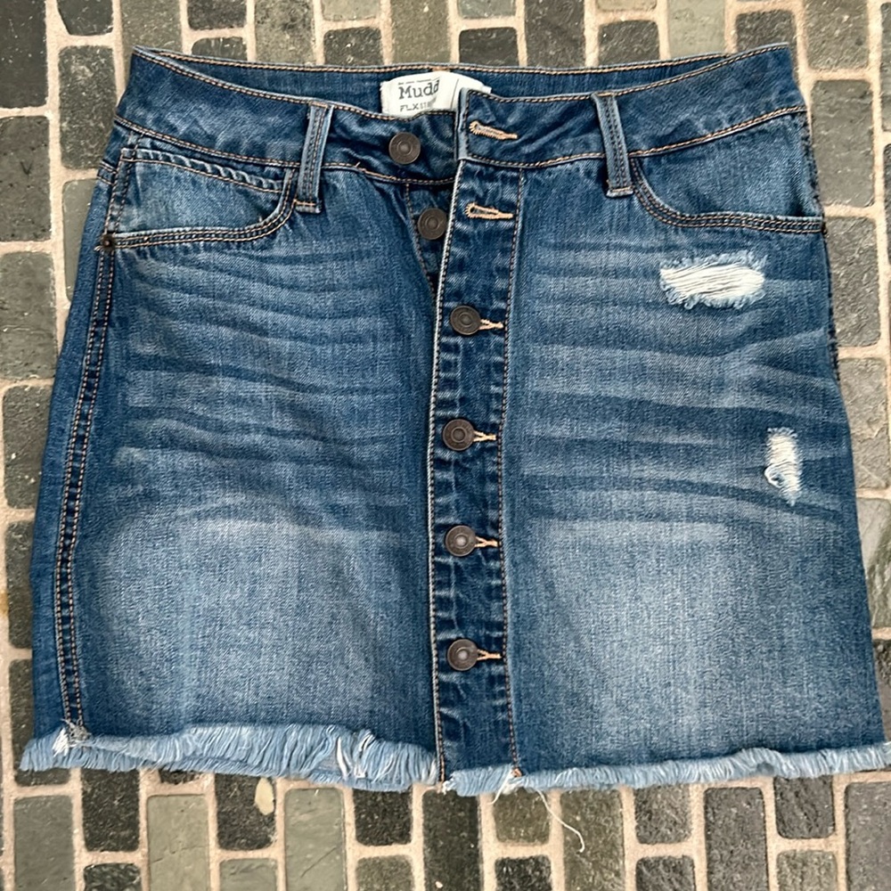 Denim skirt